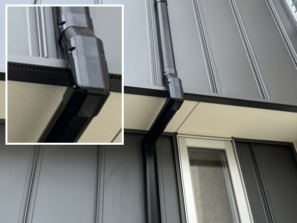 段差も専用のダクトで綺麗に施工